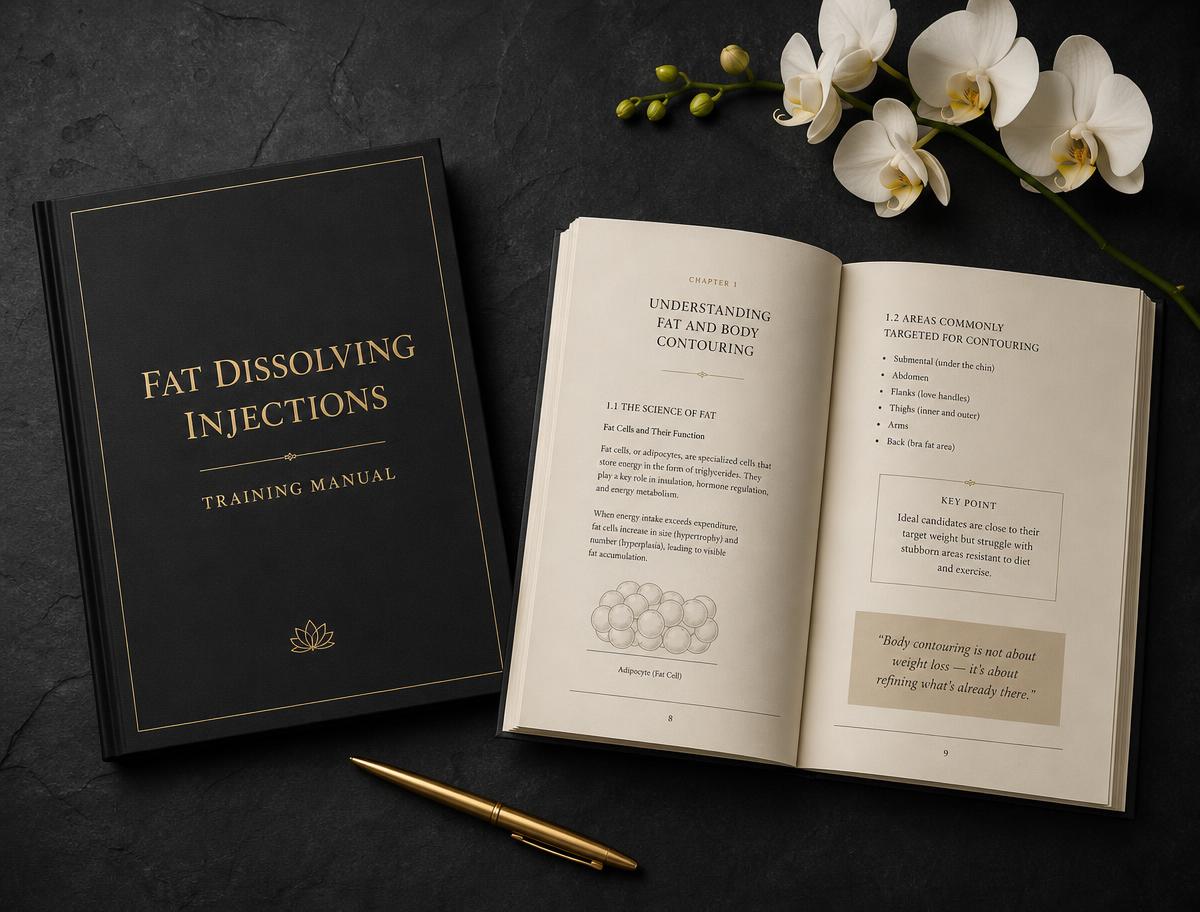 Fat Dissolving Injections Training Manual editable training manual