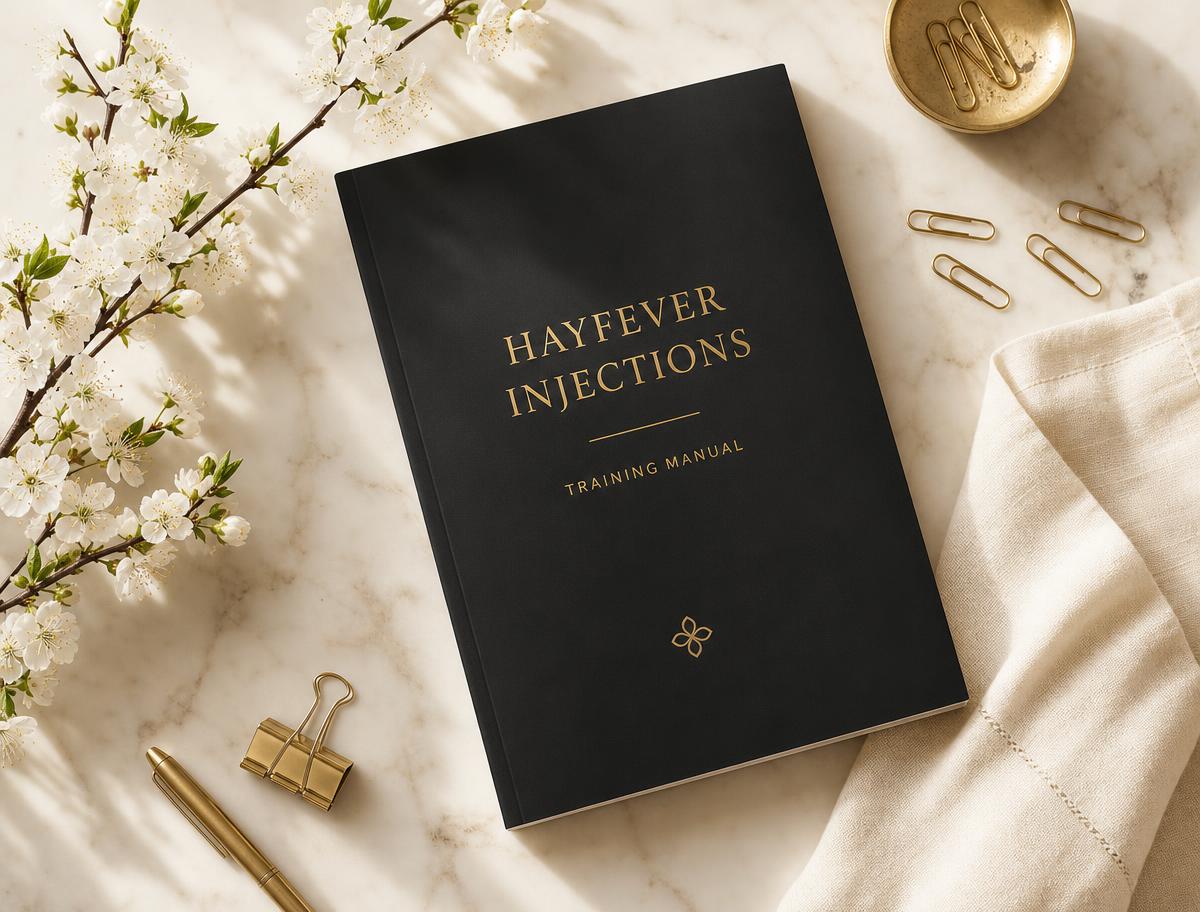 Hayfever Injections Training Manual editable training manual