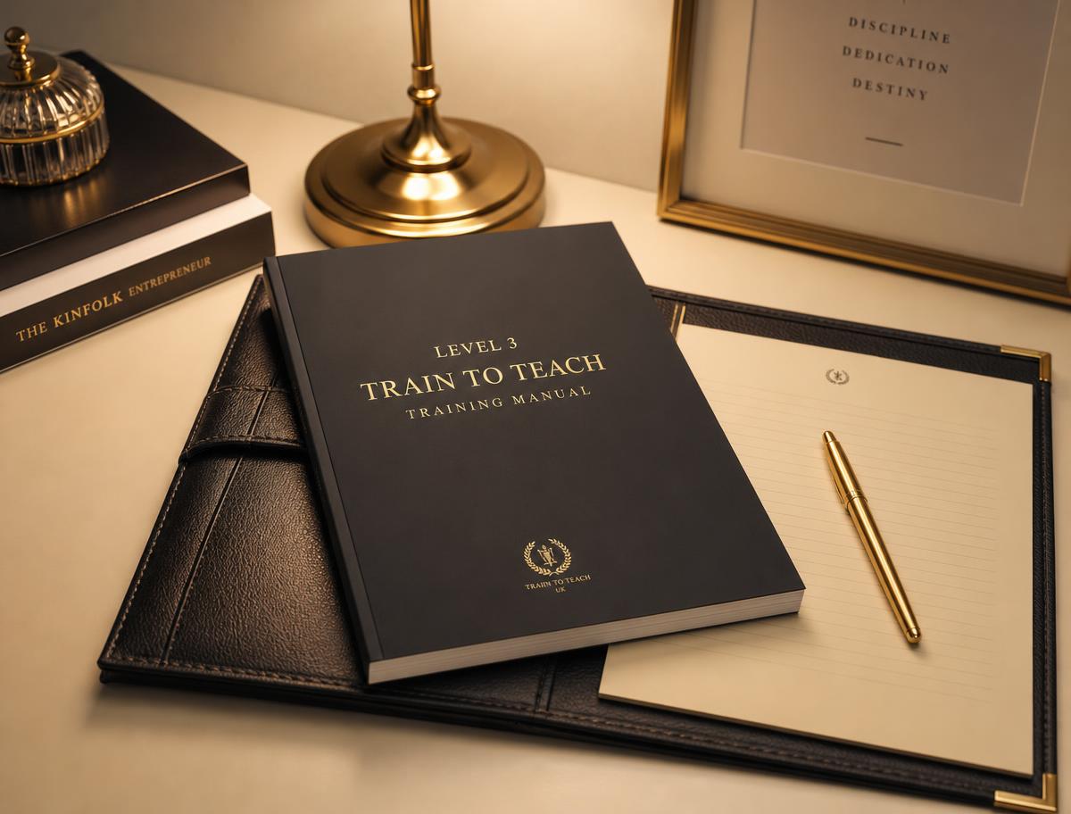 Level 3 Train to Teach Training Manual editable training manual