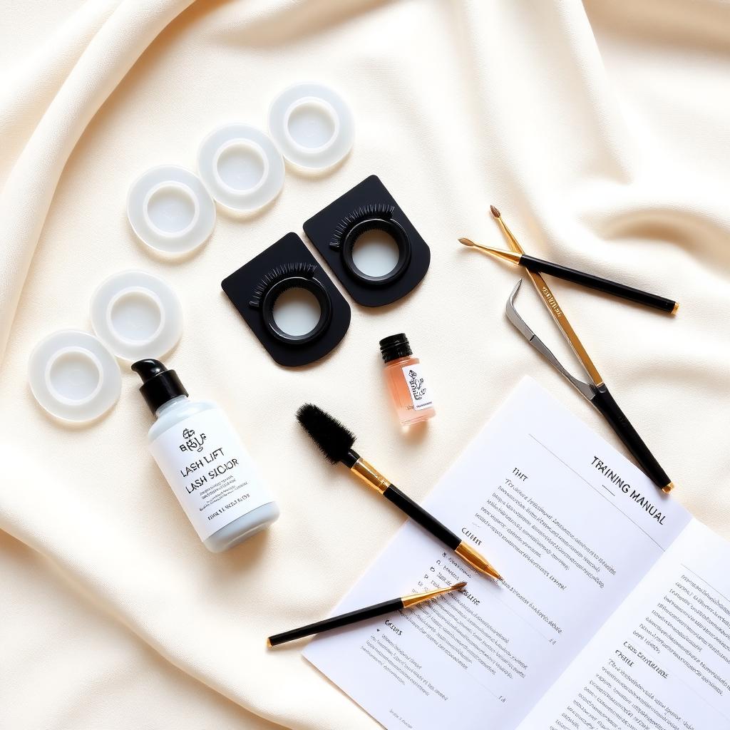 Lash Lift & Tint Training Manual editable training manual